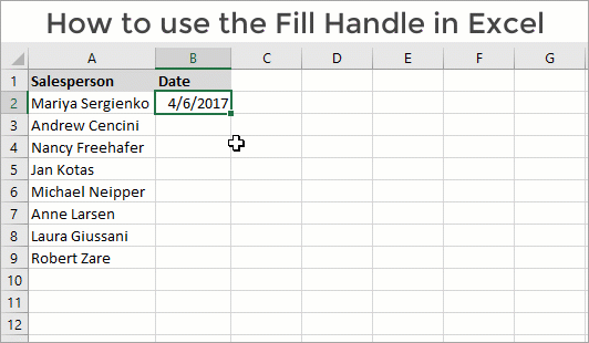 excel for mac fill series